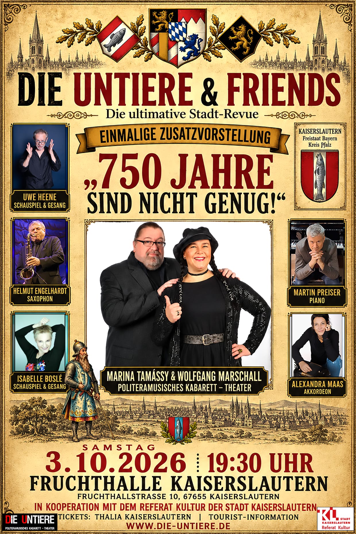 untiere: 750 jahre sind nicht genug